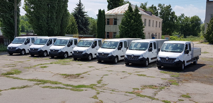ZSO Gruzovye avtomobili na baze shassi Renault Master 2