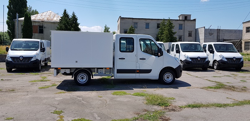 ZSO Gruzovye avtomobili na baze shassi Renault Master 4