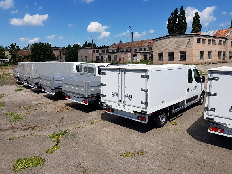 ZSO Gruzovye avtomobili na baze shassi Renault Master 8